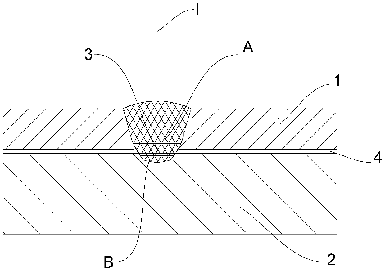 Dissimilar metal welding method of low-carbon steel and cast iron