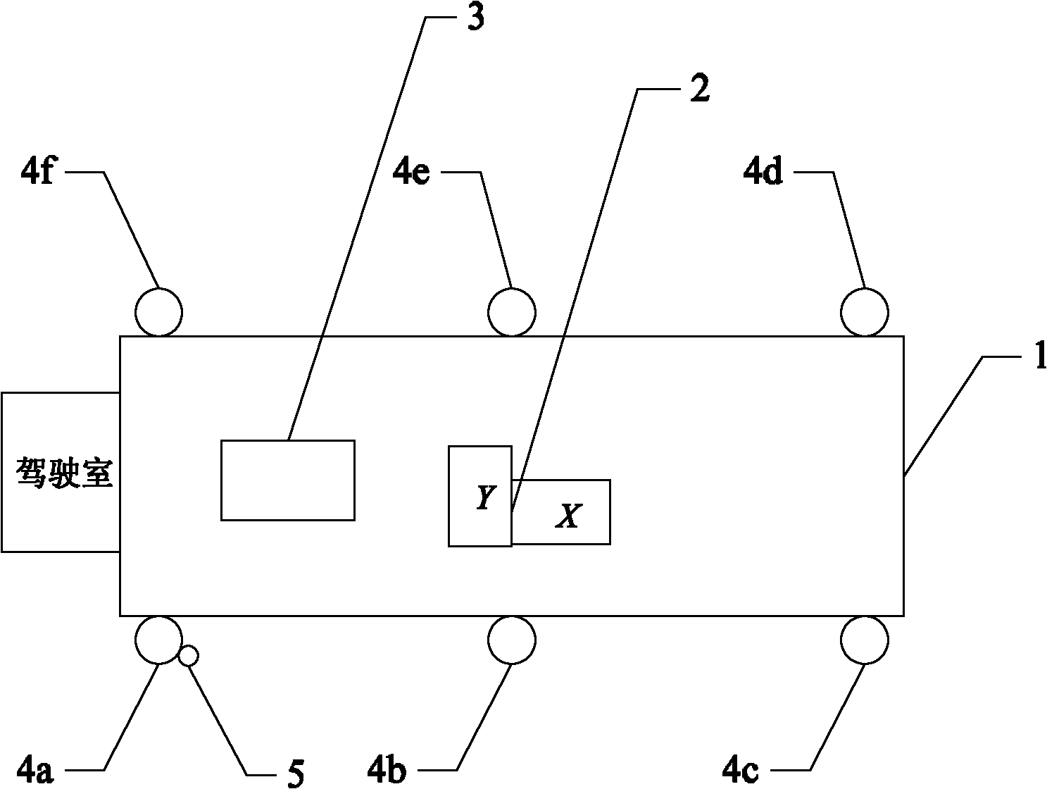 Automatic leveling system and method for six-point support bridging platform