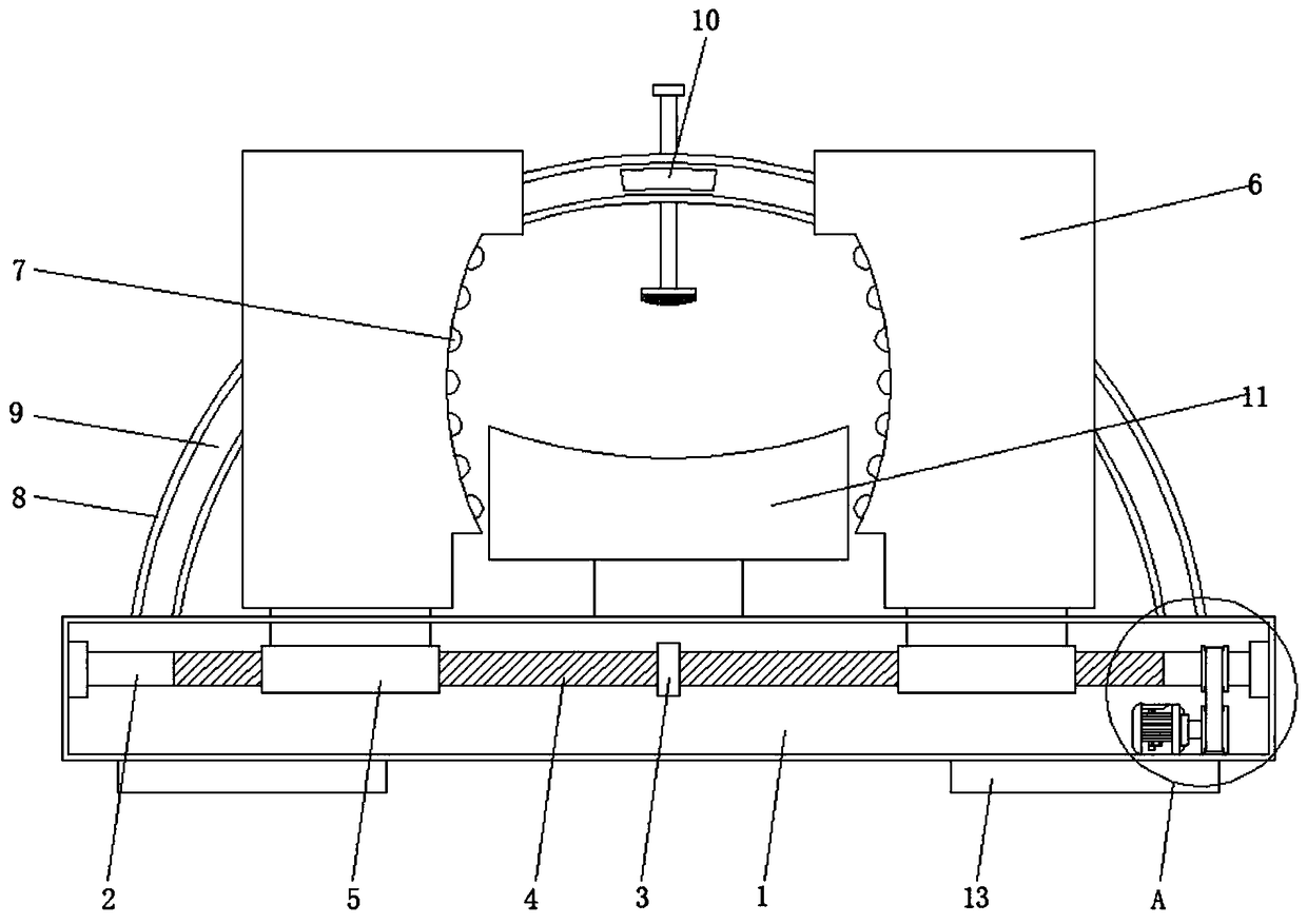 Child head anesthesia fixator