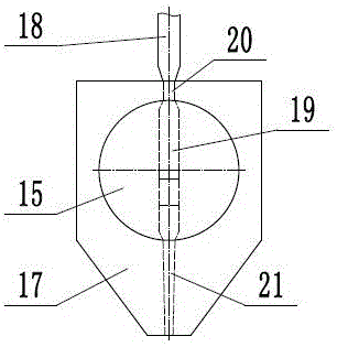 Powdery material supply device