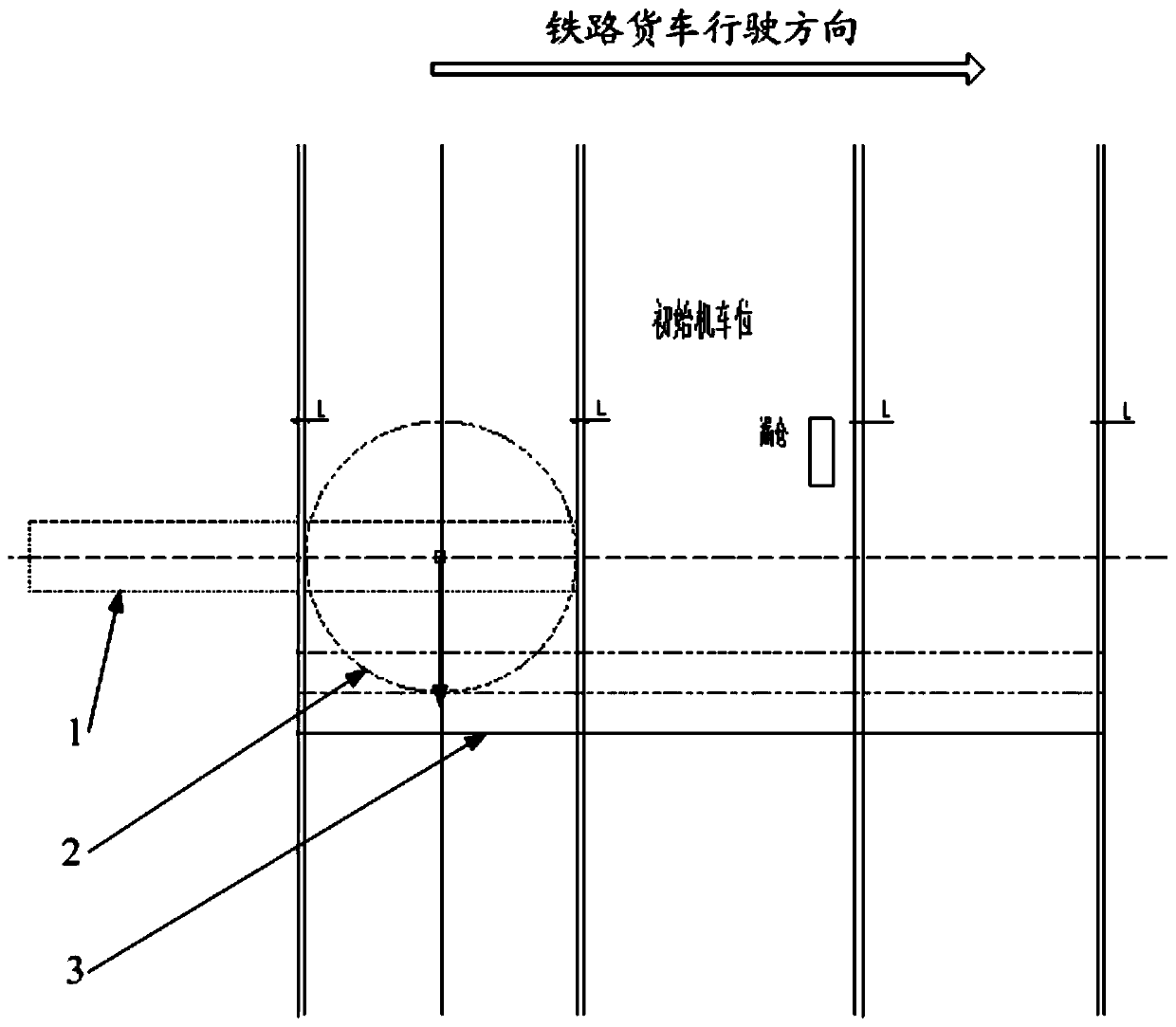 A roof opening and closing method and roof opening and closing system of a railway freight car