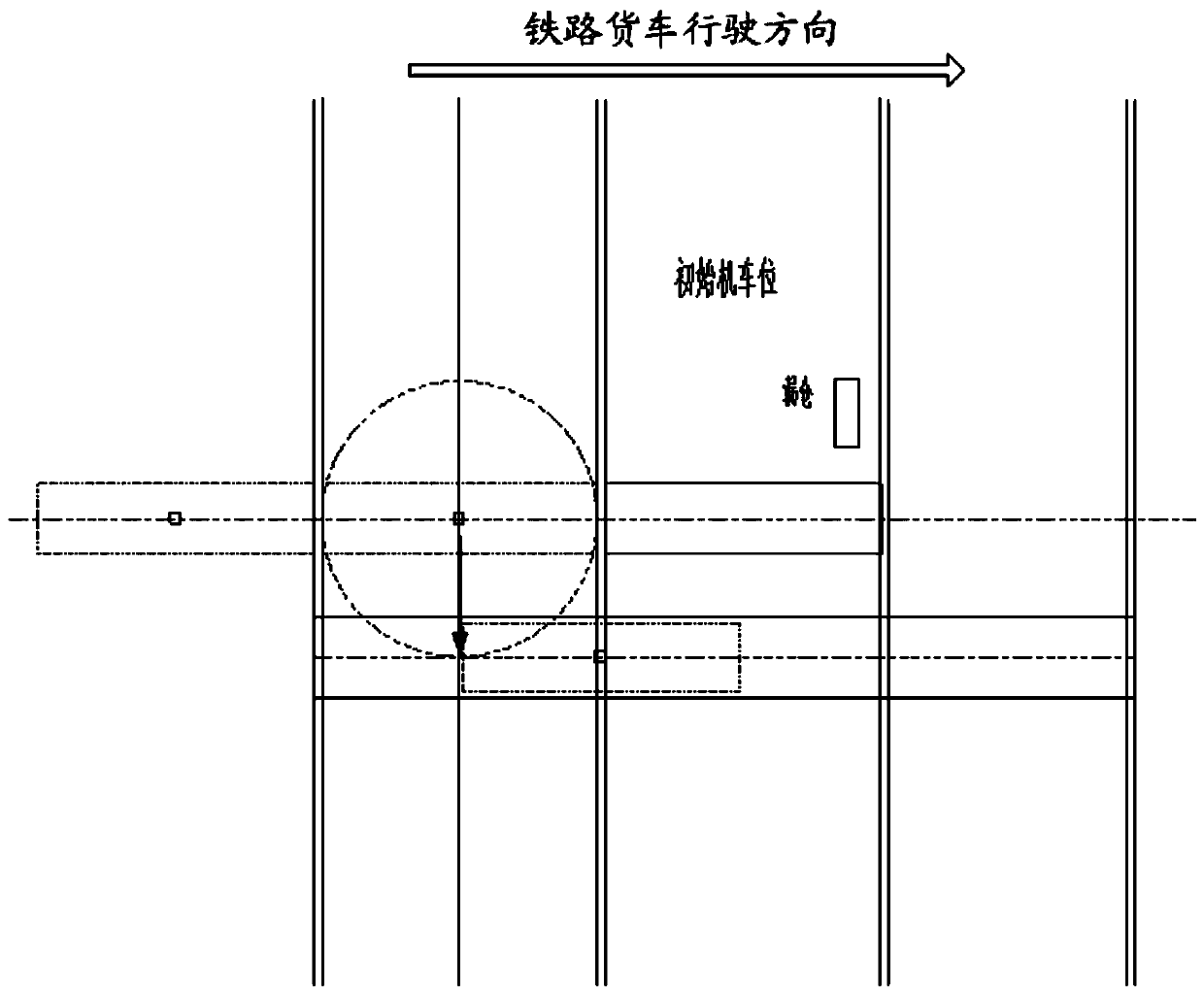 A roof opening and closing method and roof opening and closing system of a railway freight car