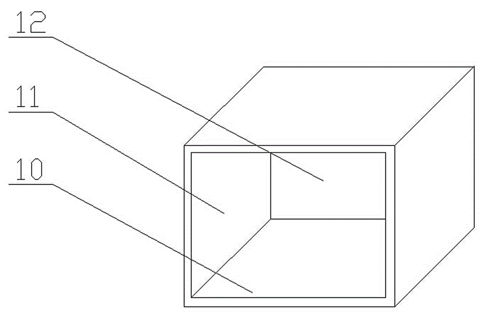 Nested-type extendable cabinet