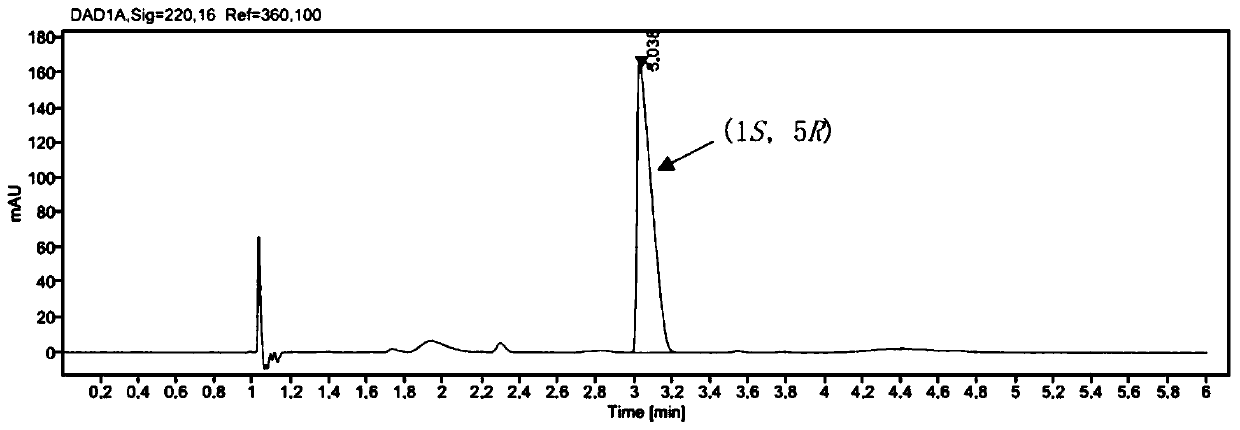 Synthesis method of enzyme-catalyzed (1S, 5R)-bicyclolactone