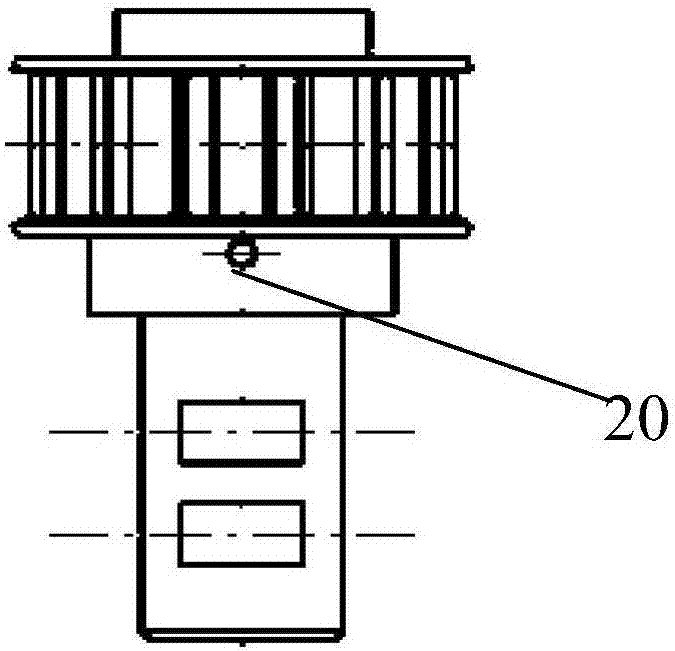 A structure of a rope-driven mechanical arm rotary joint