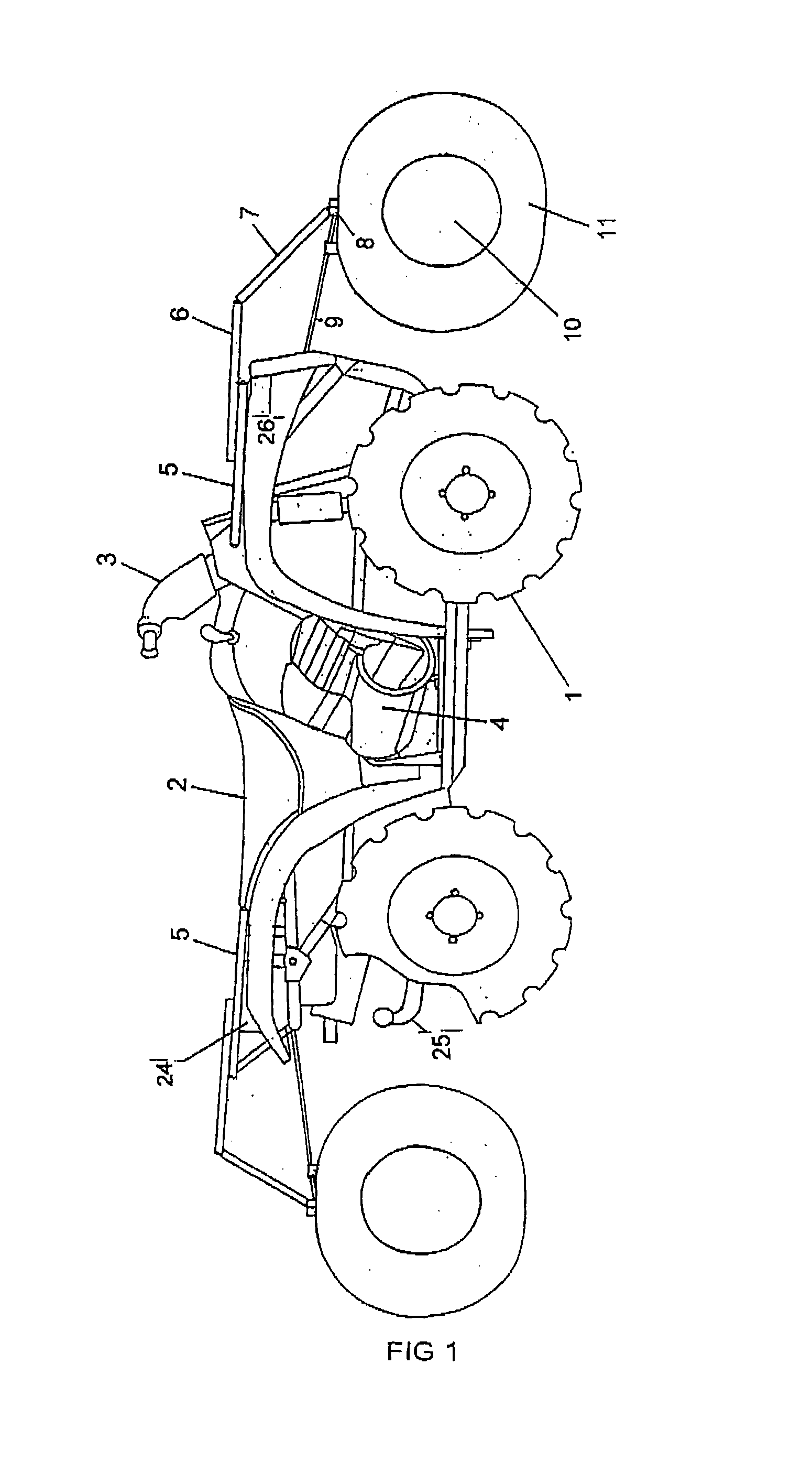 Conversion kit for all terrain vehicle