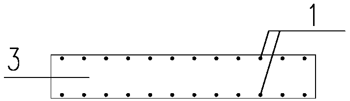 Recyclable single-bundle post-tensioning non-bonding prestress underground diaphragm wall and construction method