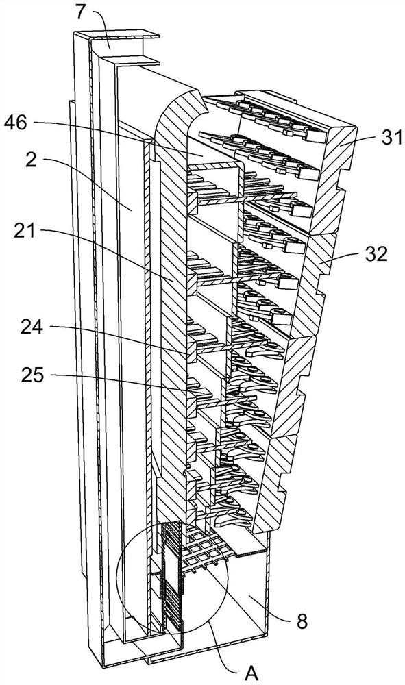 Pretreatment device for shrub raw materials for feed processing