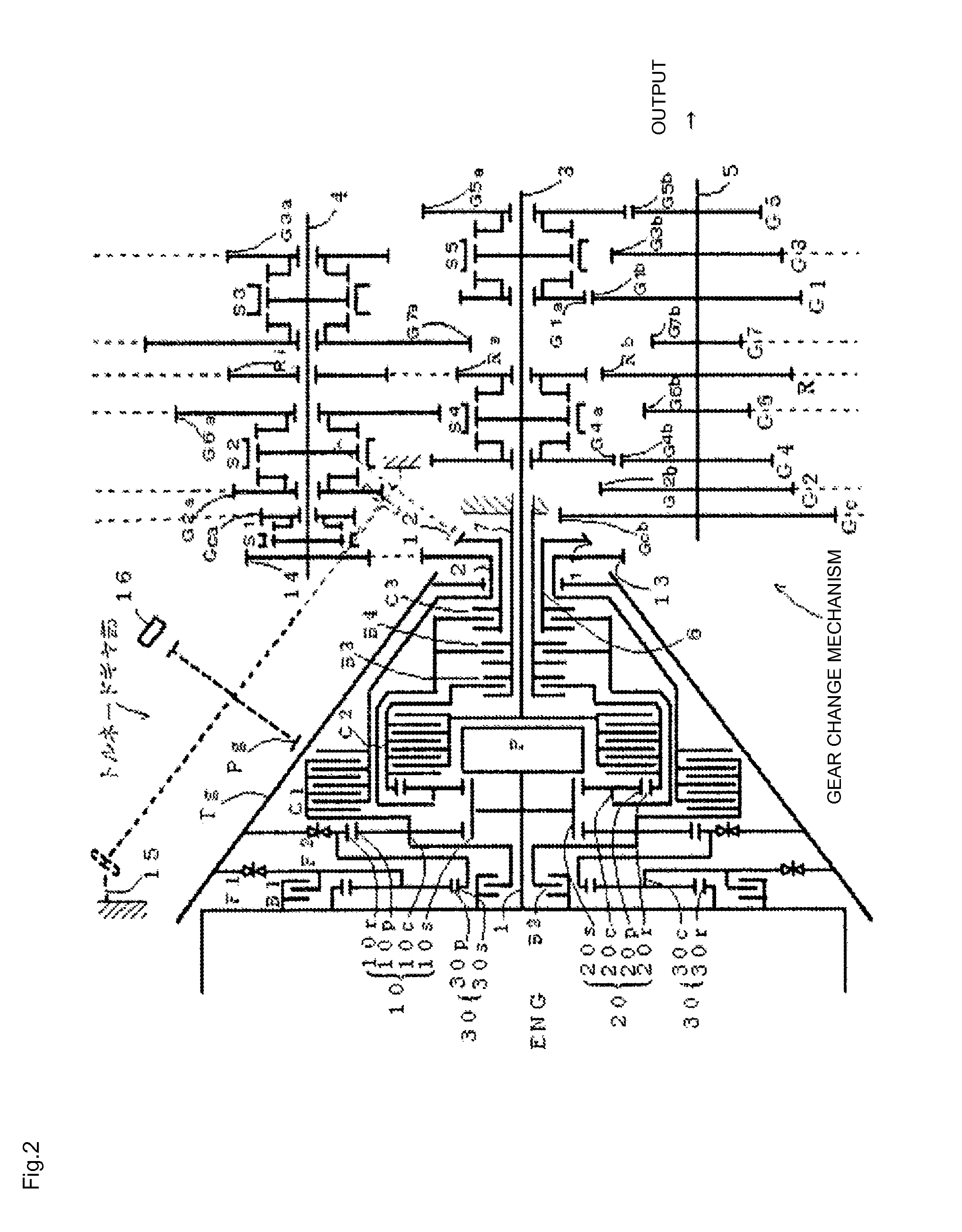 Geared stepless transmission