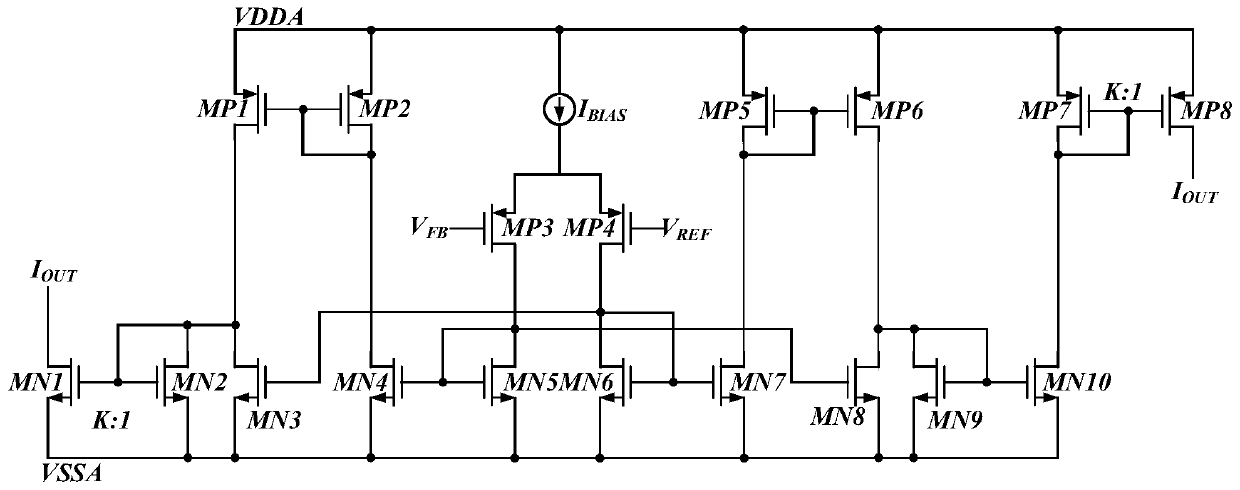 Self-adaptive transient response optimization circuit suitable for peak current mode DC-DC converter