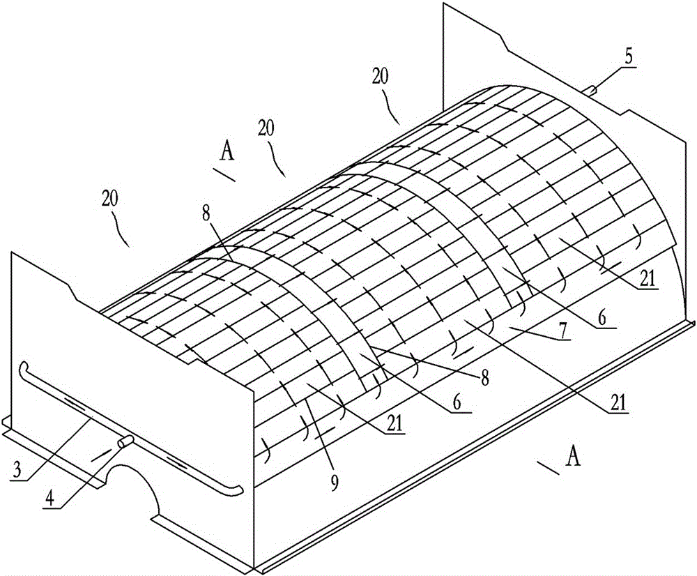 A heating device for washing and dyeing equipment