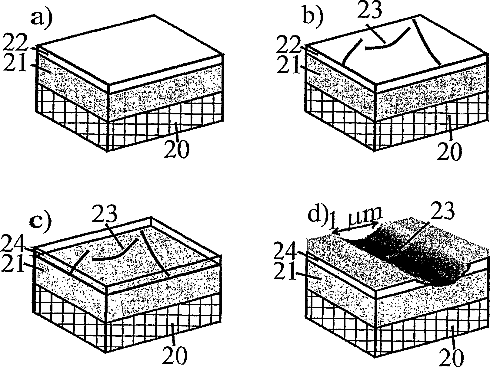 Method of fabrication and device comprising elongated nanosize elements