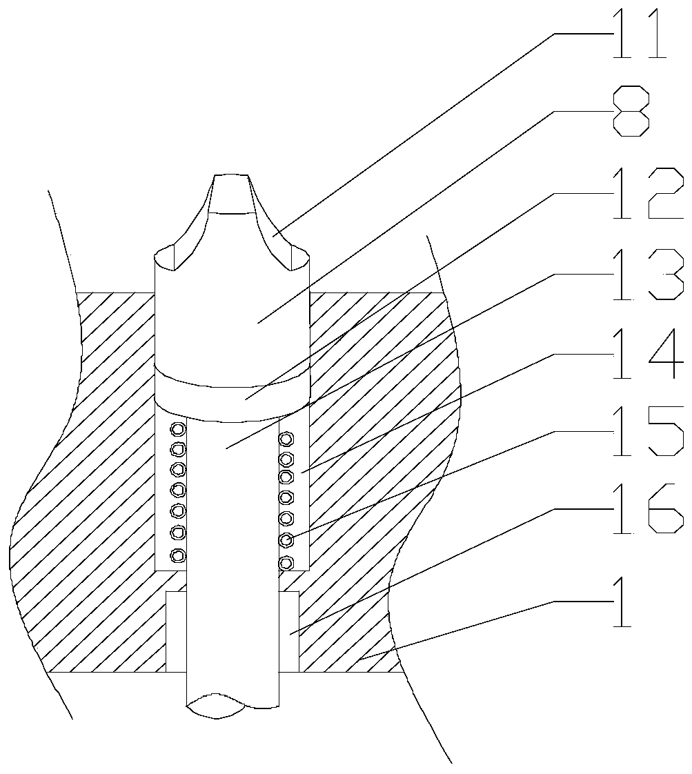 Matrix type flexible switching charging stack