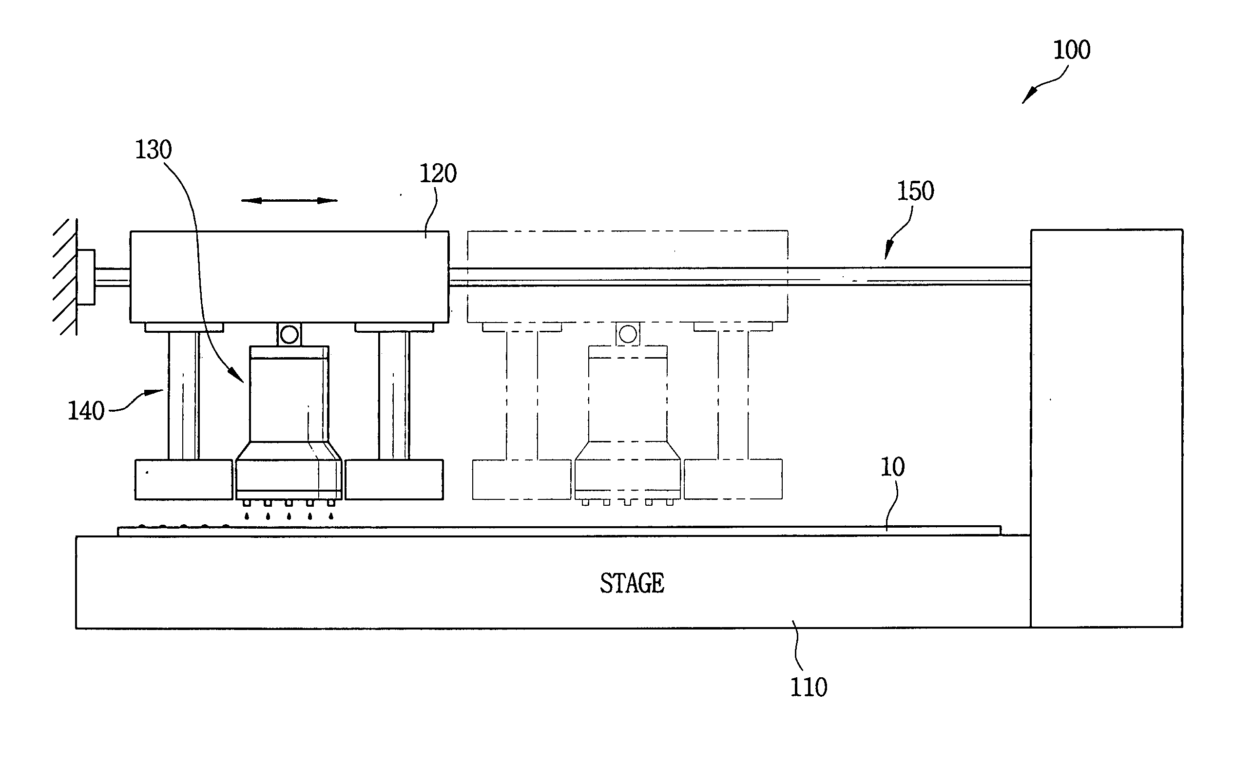 Apparatus for supplying a droplet on a substrate and method of manufacturing display apparatus using the same