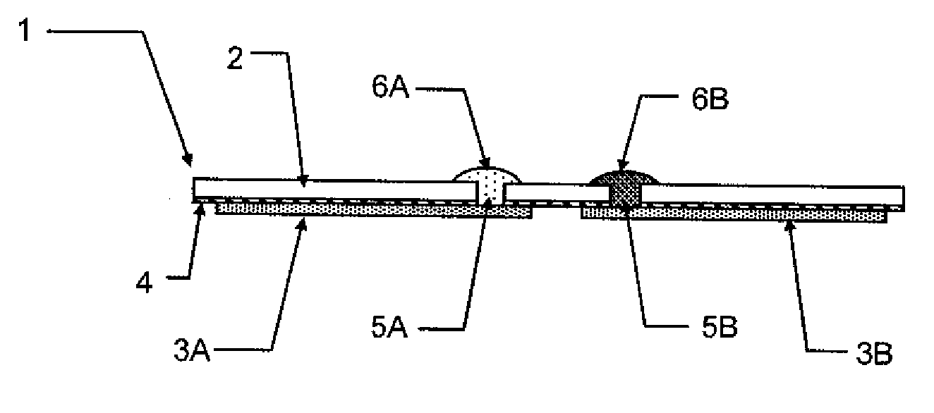 Heterogeneous membrane electrodes