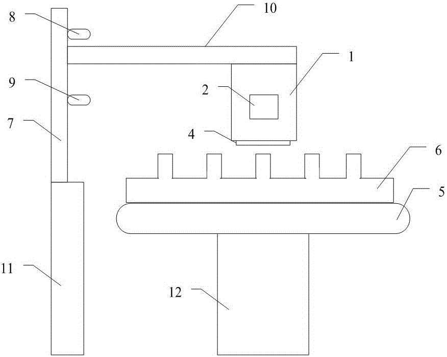 Temperature loading device for neutron scattering experiment