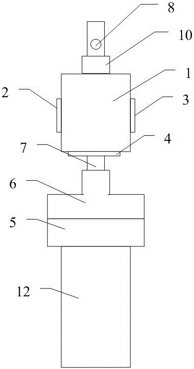 Temperature loading device for neutron scattering experiment