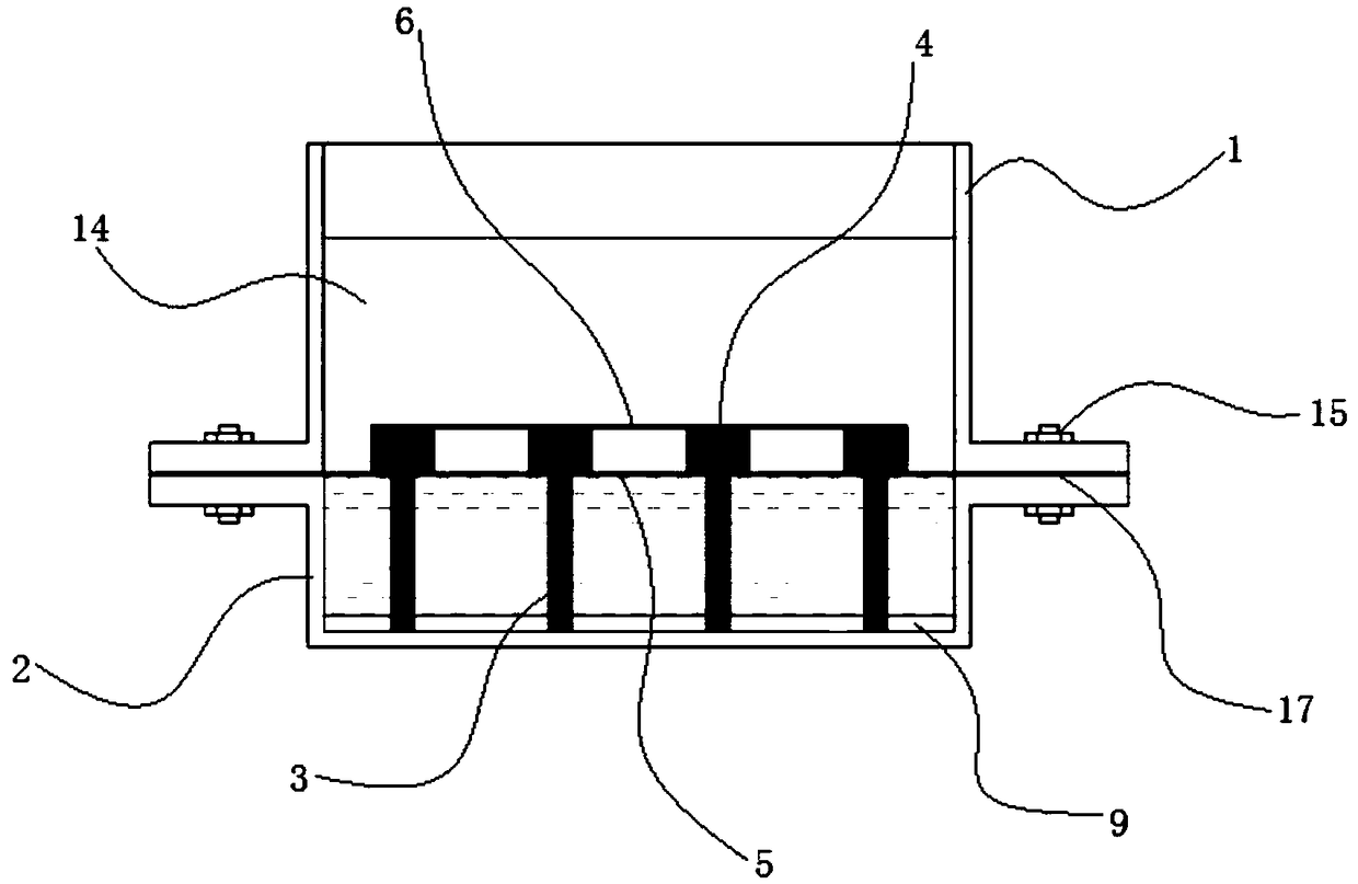 Pile-supported type reinforced embankment three-dimensional deformation field visual test device and test method thereof