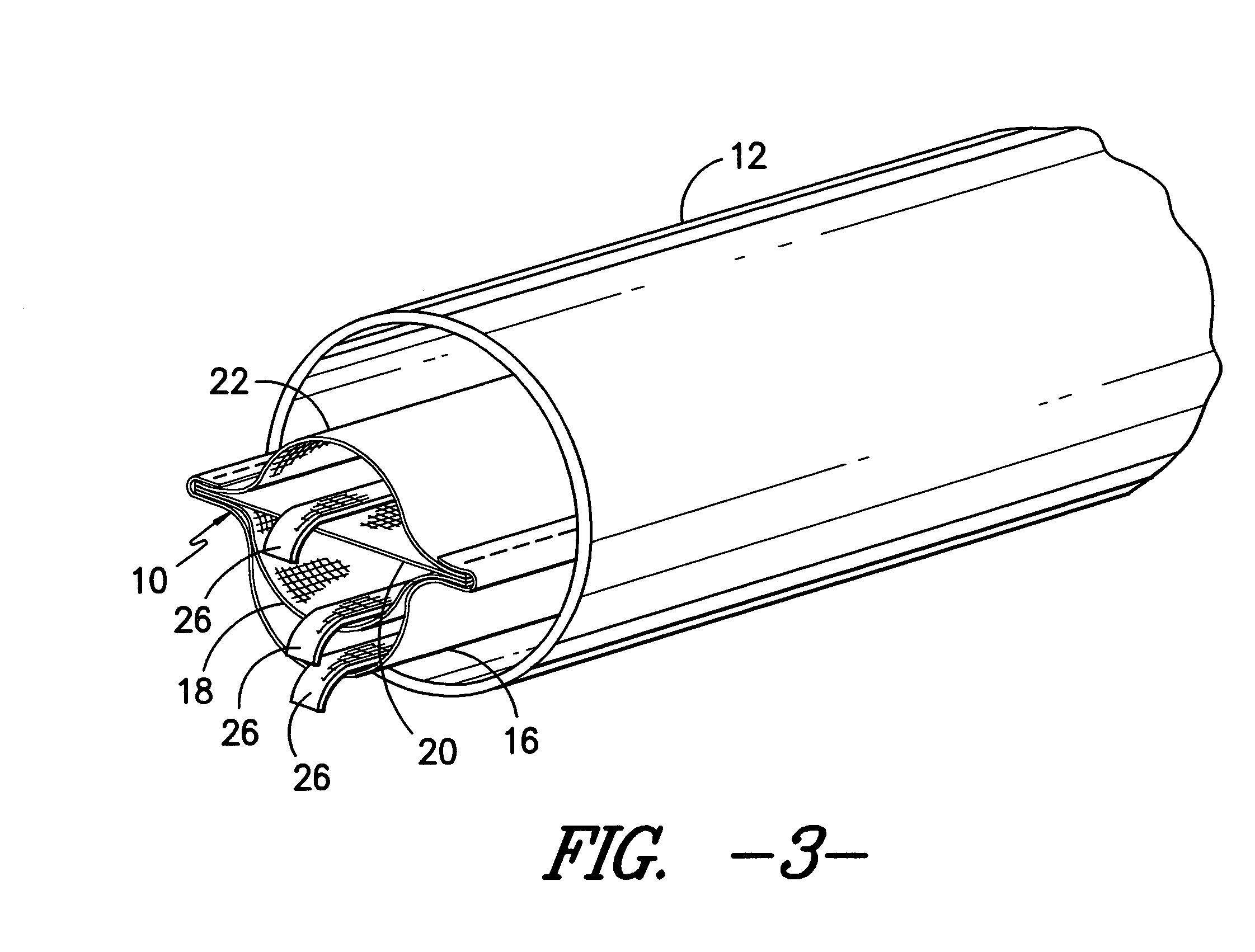 Conduit insert for optical fiber cable