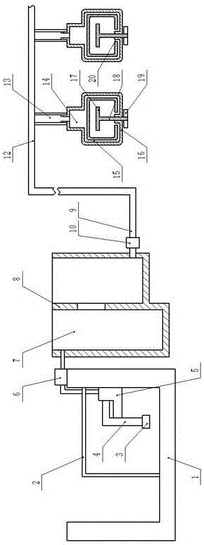 Agricultural suspension type irrigation system