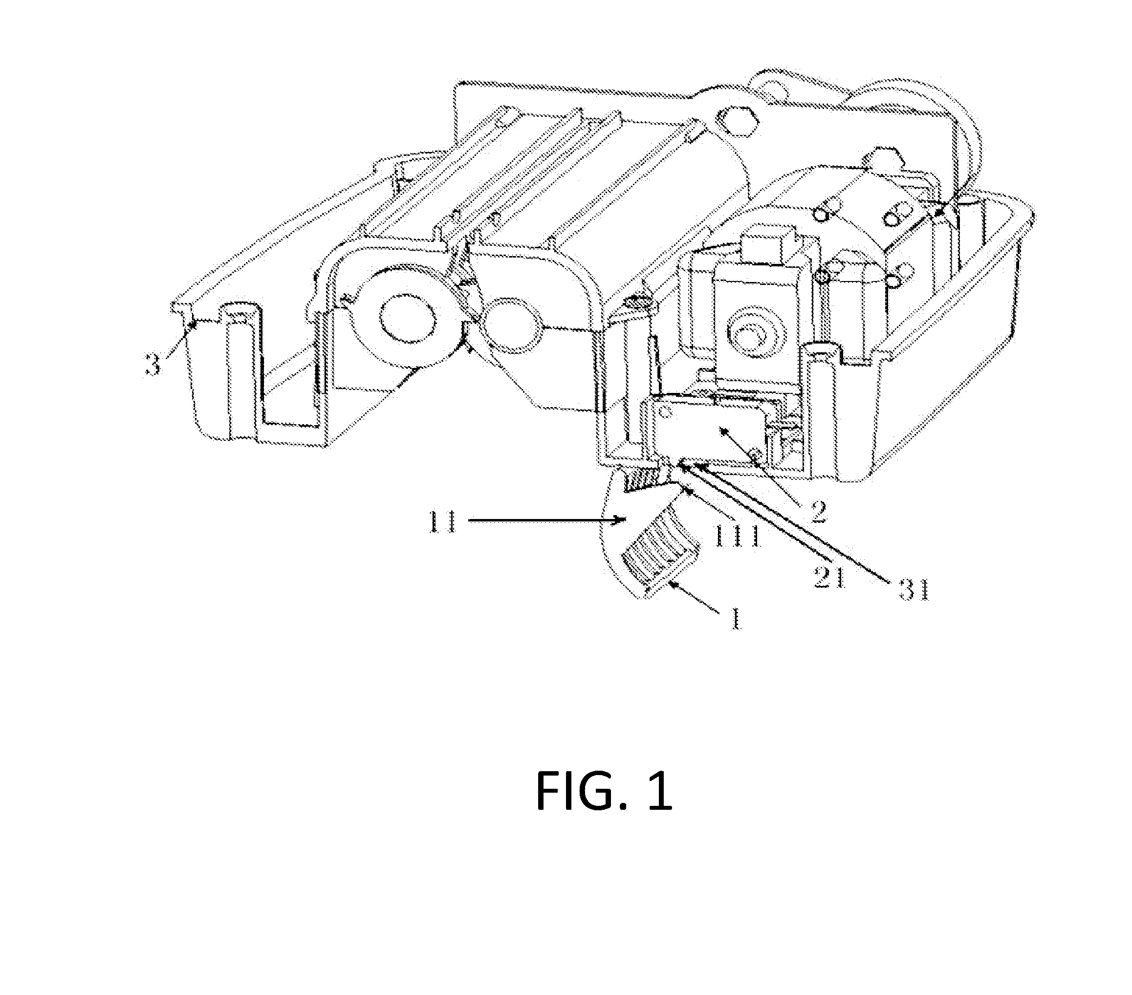 Safety shredder with bin-full device and time delay