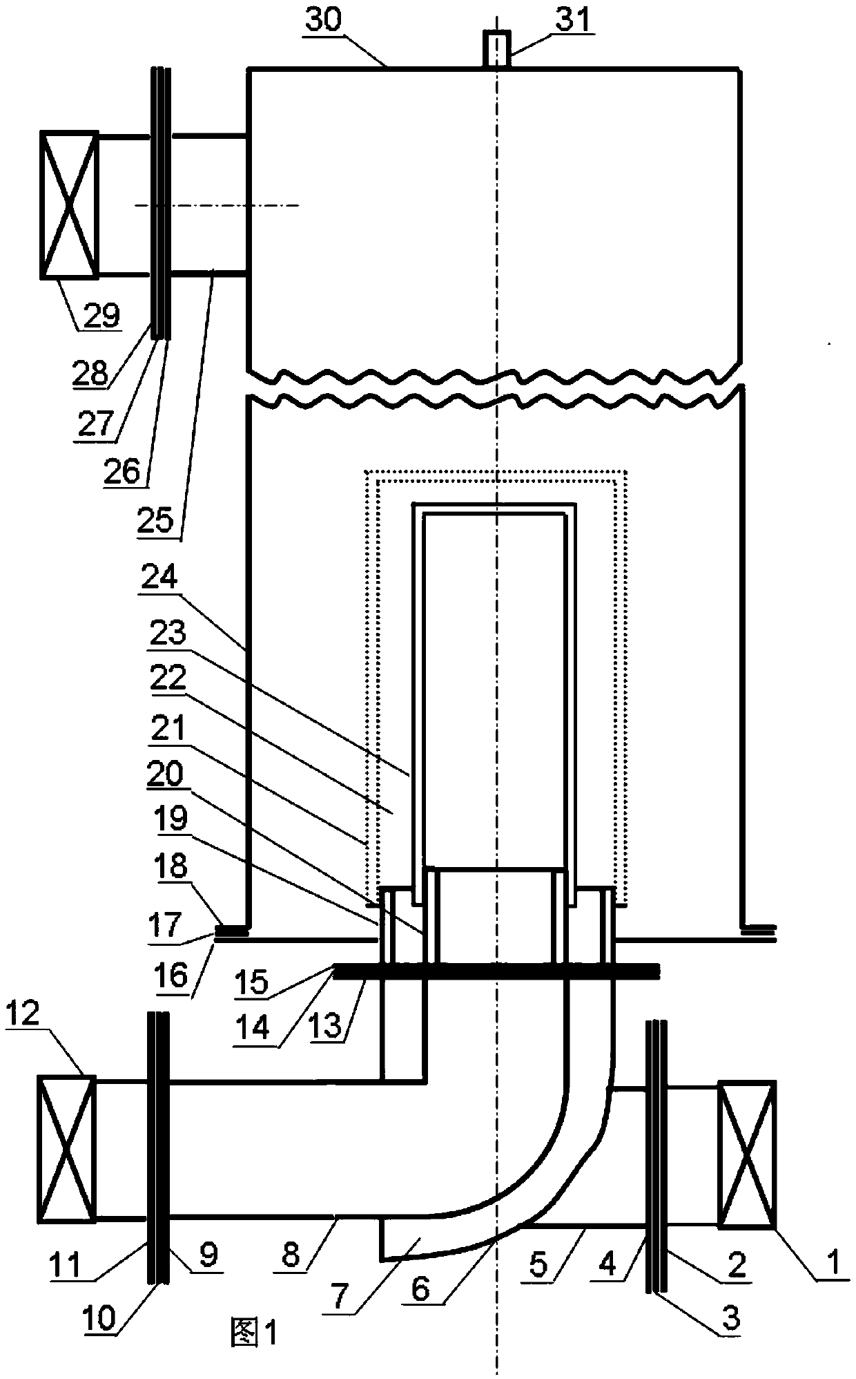 Processing material for chemical wastewater, preparation method and system, and control method