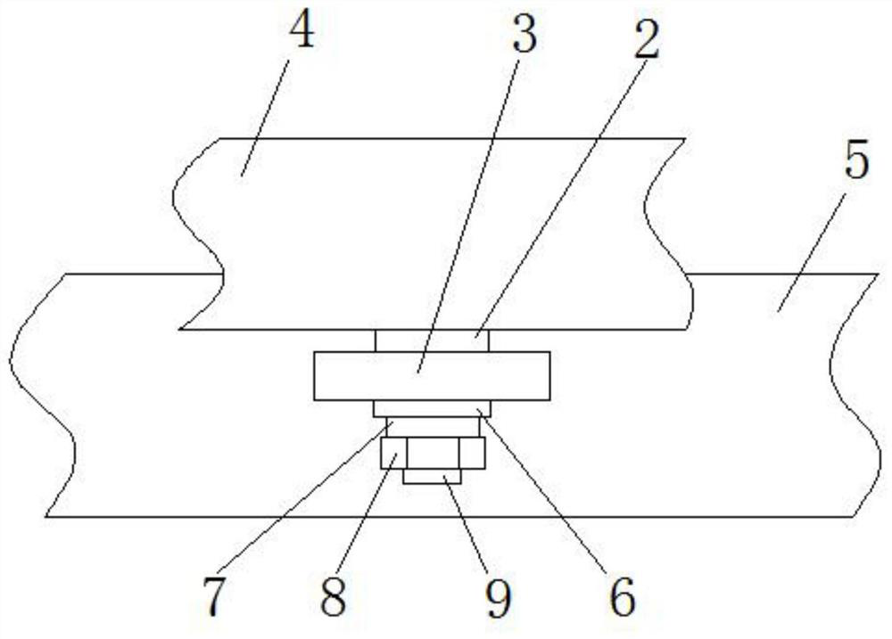 Pre-positioning lining core for assembling solid lubricating gasket