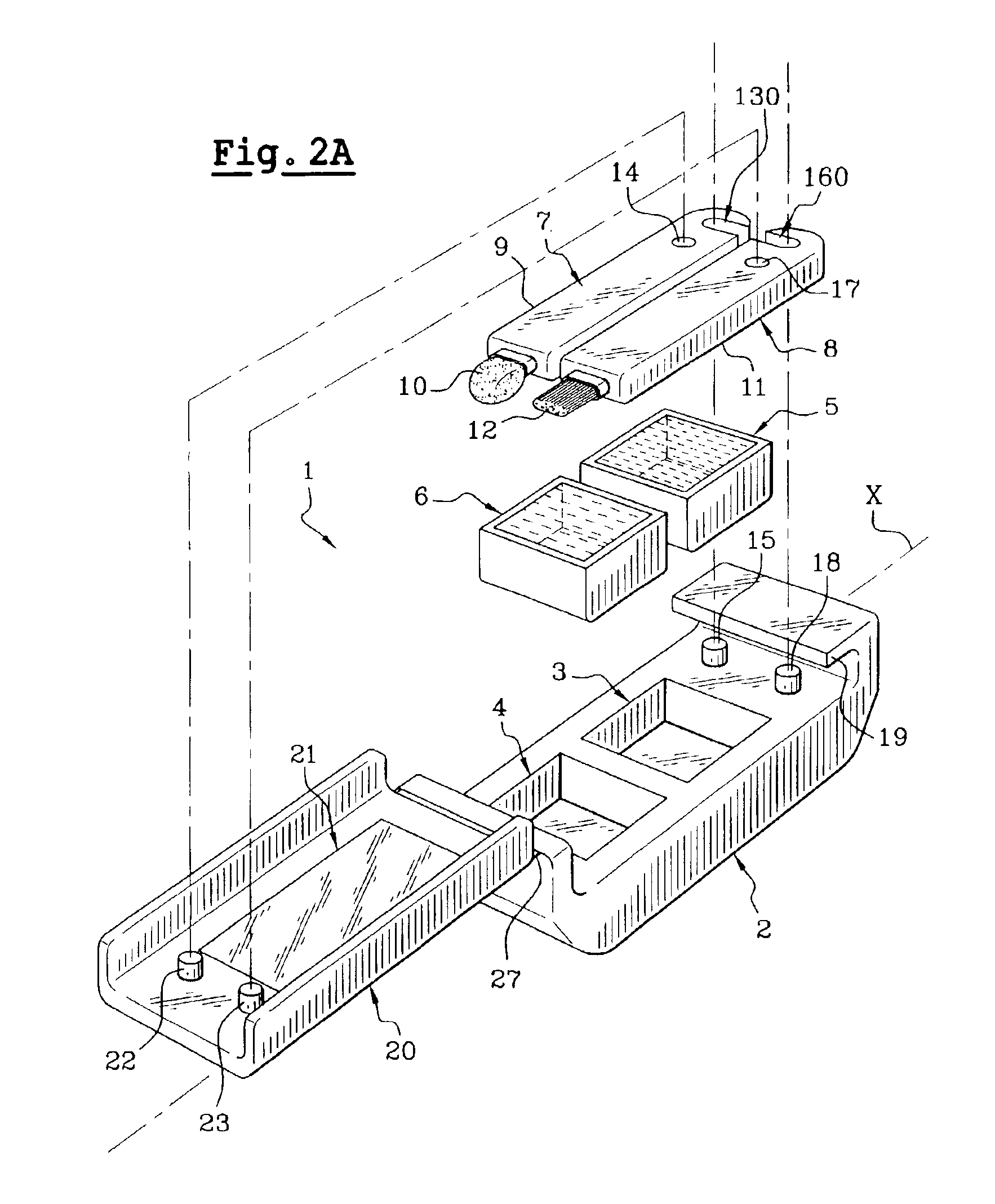 Assembly for packaging and application of a product, in particular a make-up product