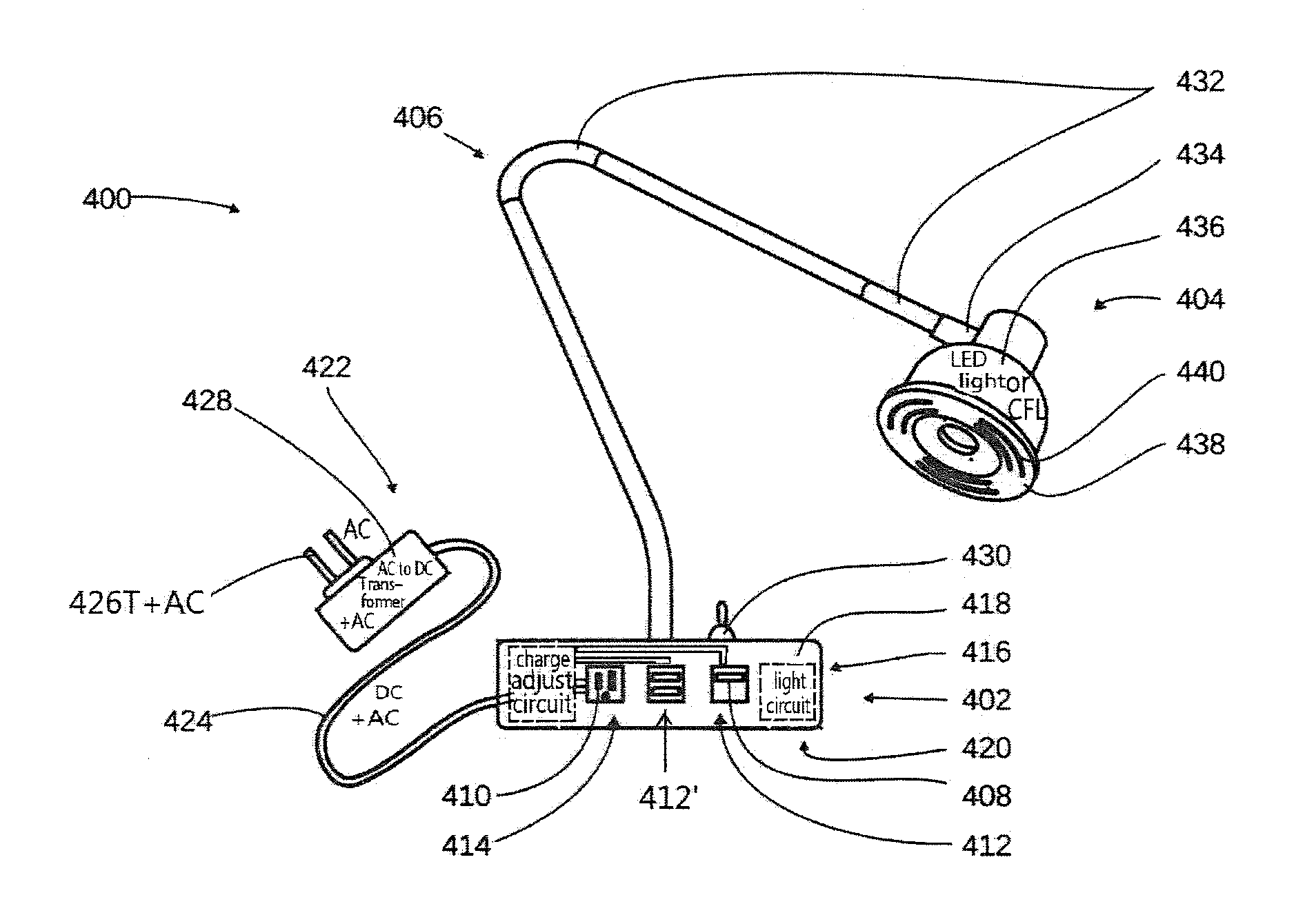 Light Device Has Charging Functions