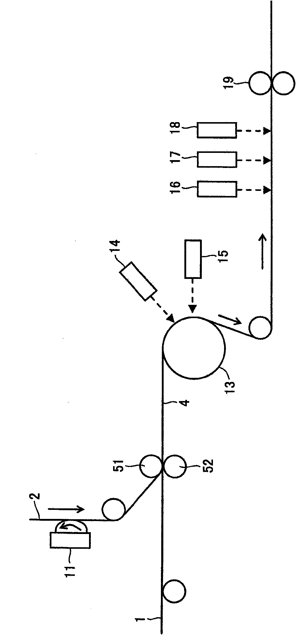 Method for manufacturing laminated film