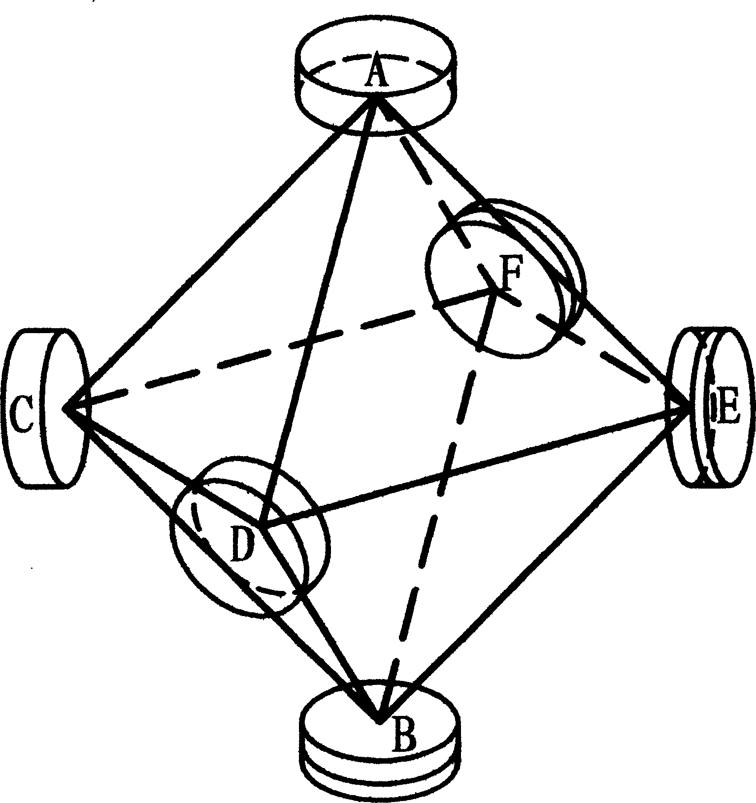 Cavity adjusting method for laser gyro and used light path and path length control mirror