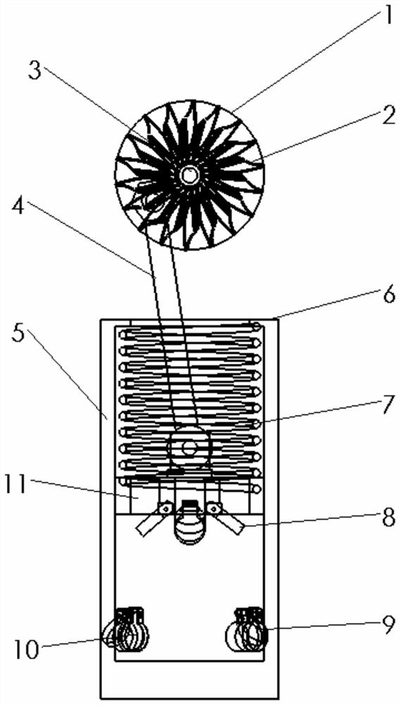 Hydraulic pulse generator and hydraulic pulse fracturing device