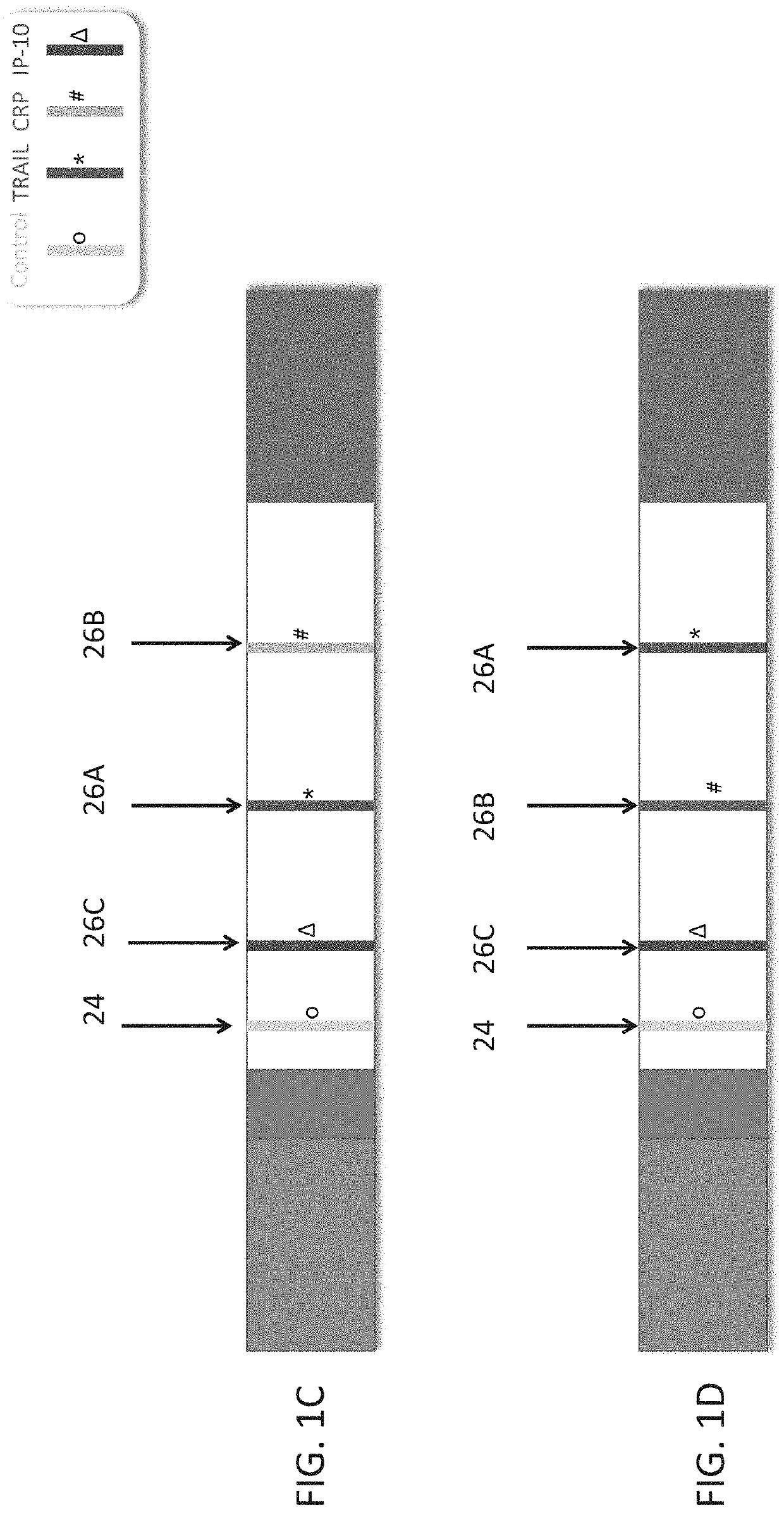 Measuring trail by lateral flow immunoassay