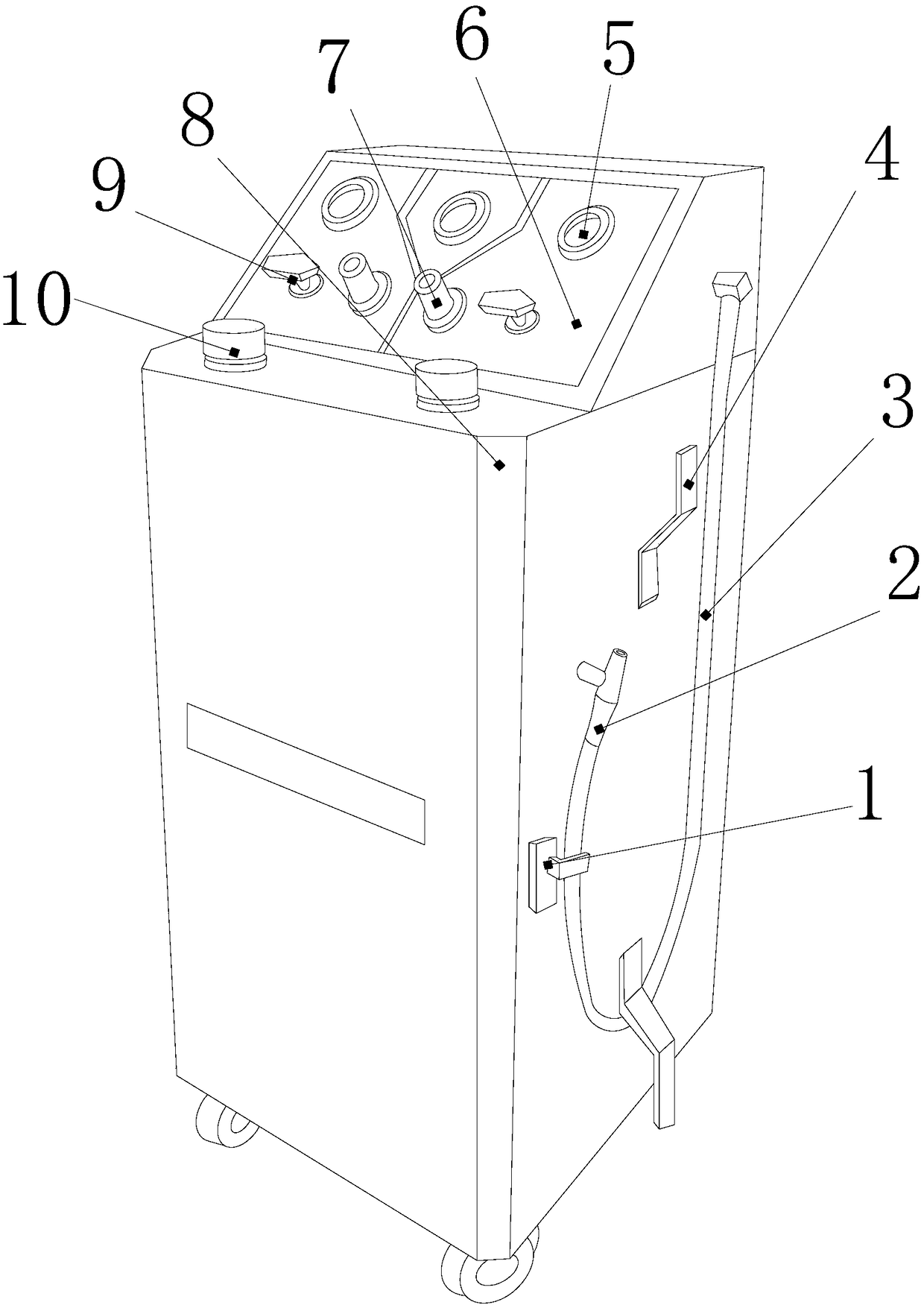 Petroleum barrel cleaning equipment for petroleum refining