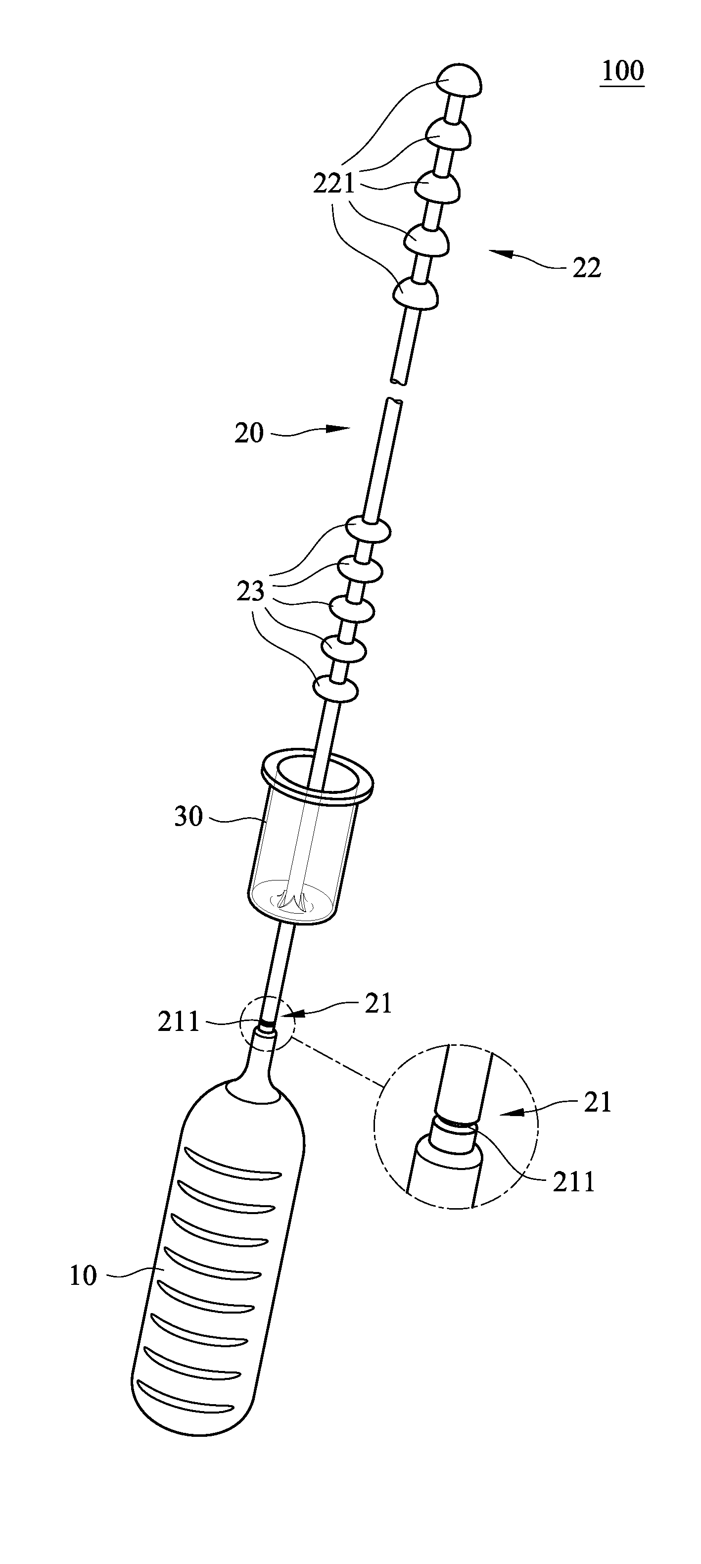 Step-shaped endometrial curette