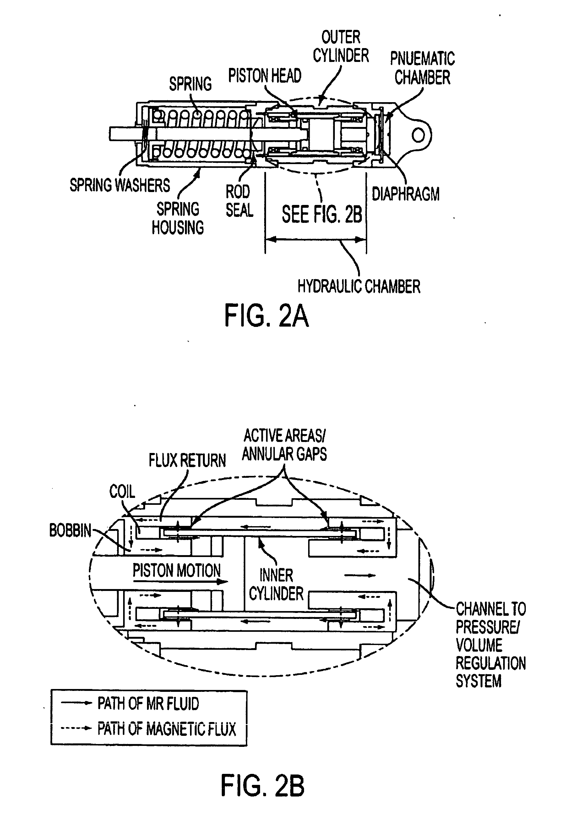 Adaptive energy absorption system for a vehicle seat