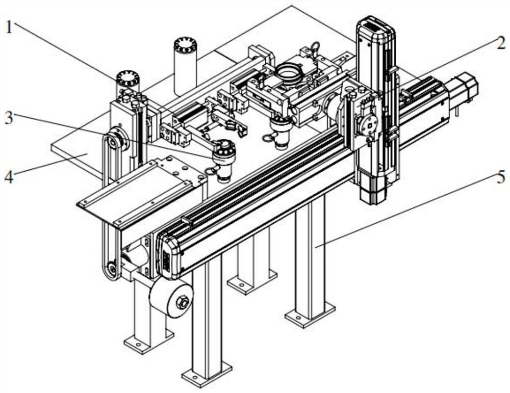 Automatic assembling machine for automobile hub bearing outer ring assembly and assembling method thereof