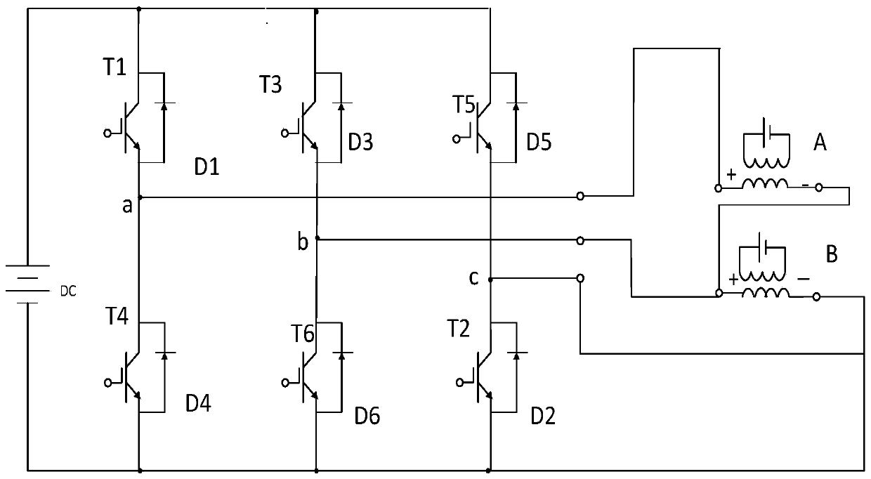 A dual direct current motor forward series control system and method