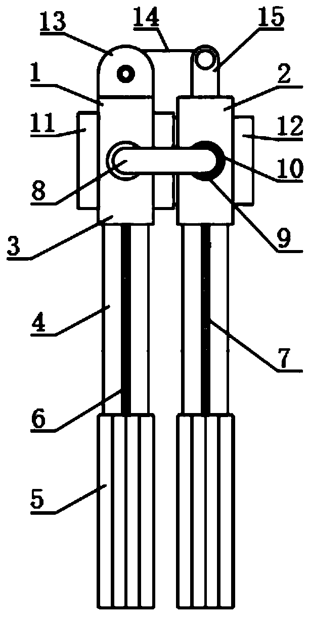 A geological profile measuring device