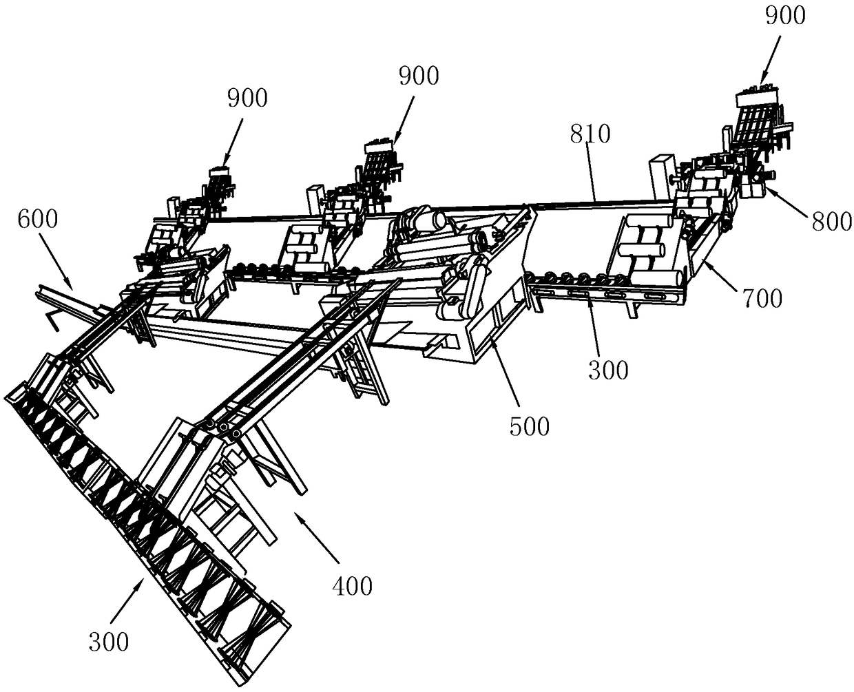 Integral wood processing system