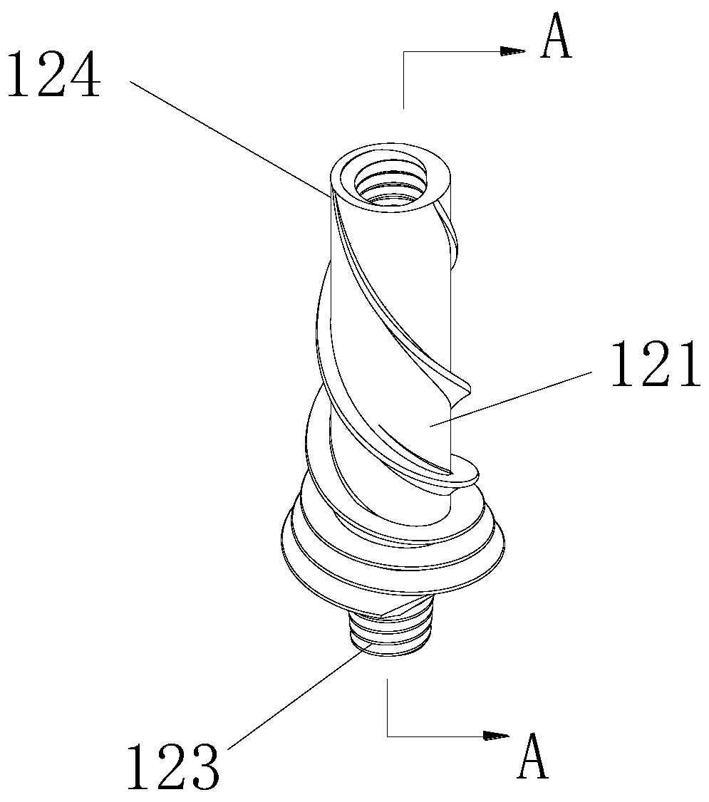 Anti-cover drill rod and anti-cover drill