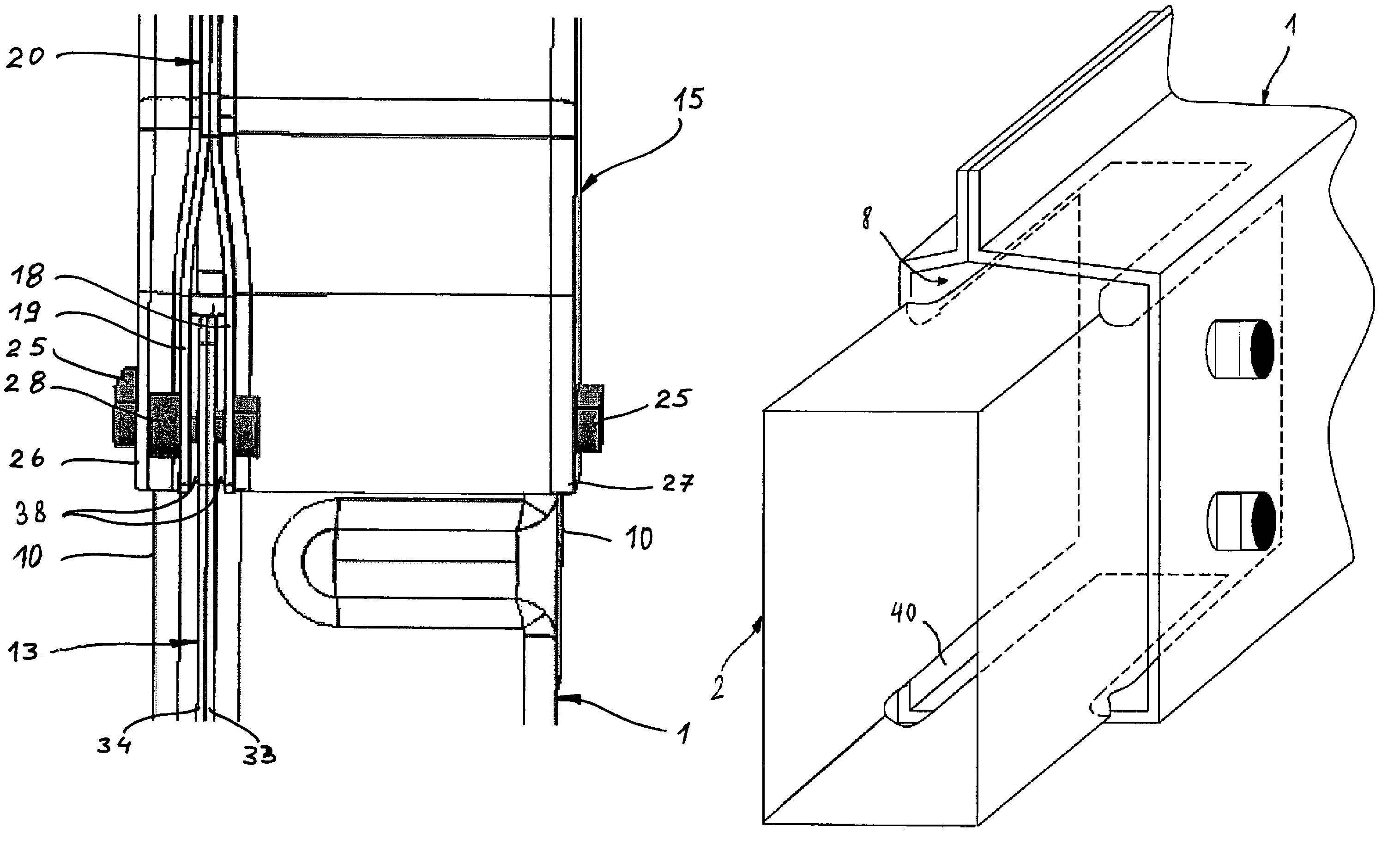 Bumper structure for a motor vehicle