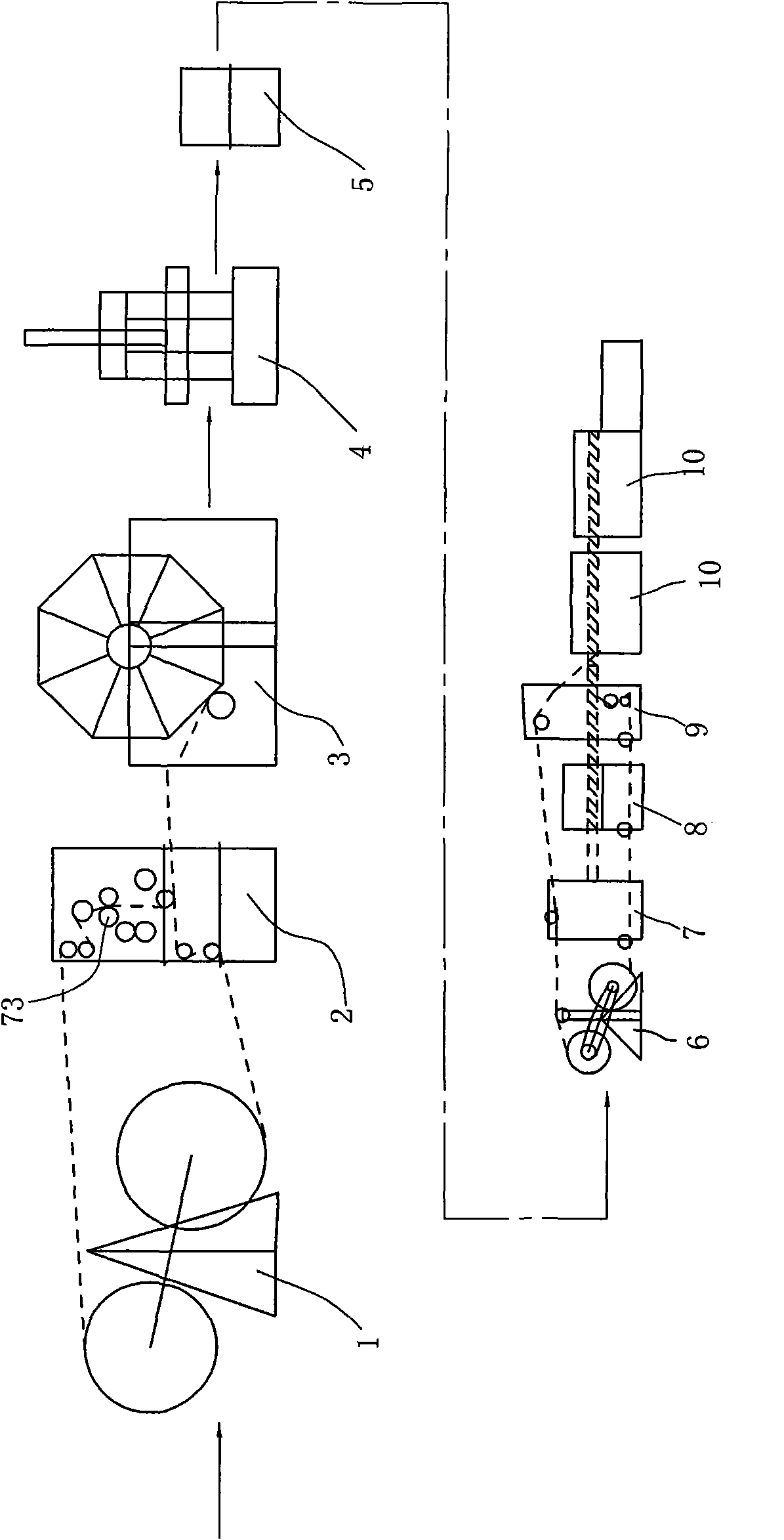 Method for making beehive paper board