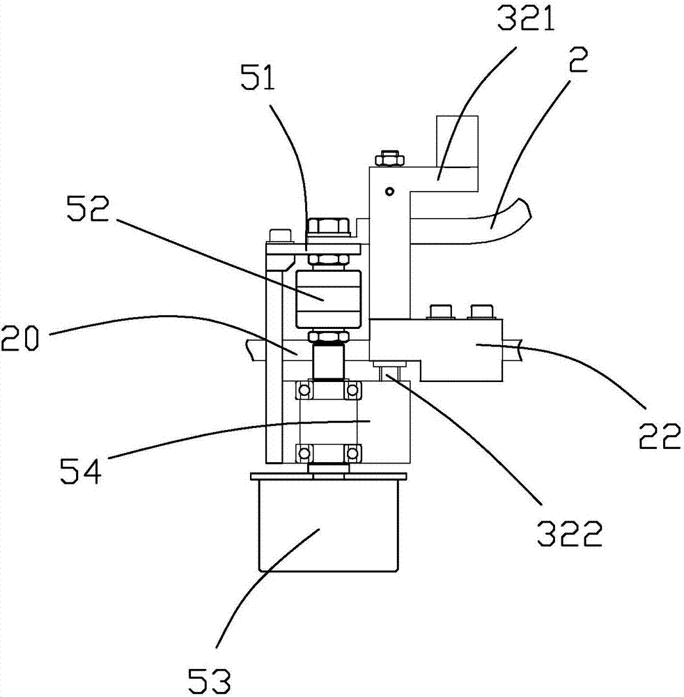 Strip material electroplating device