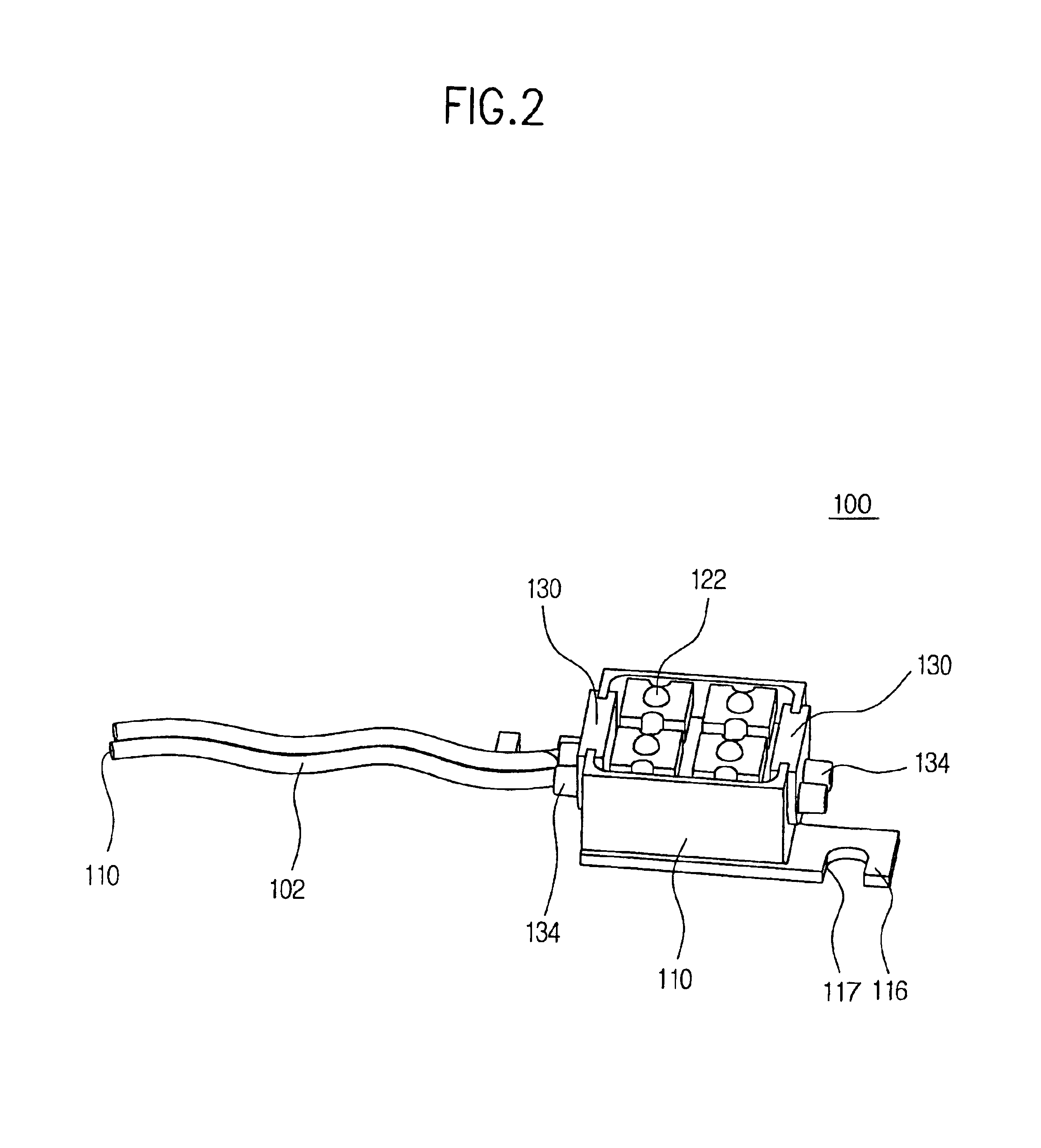 Light emitting diode assembly for an illuminated sign