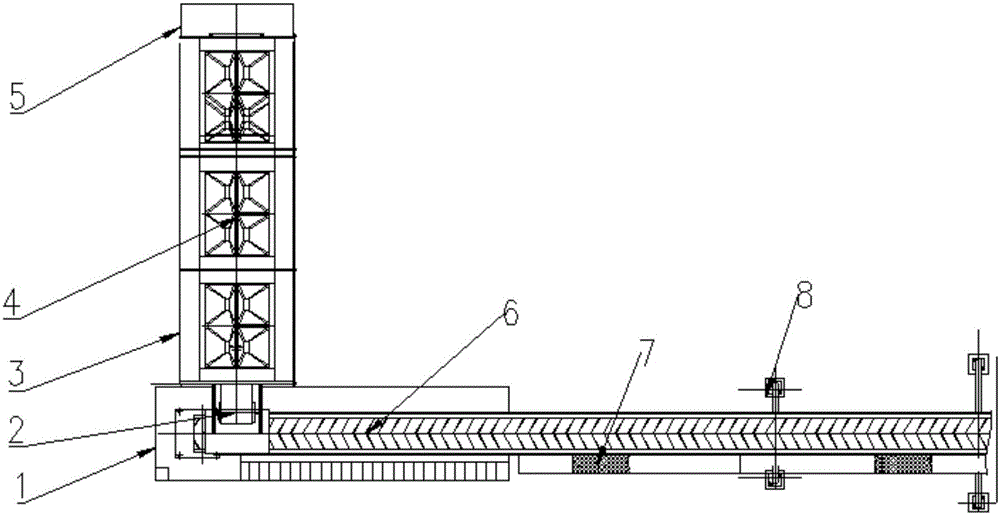 Large-scale automated cooling chemical apparatus for production of chemical raw materials