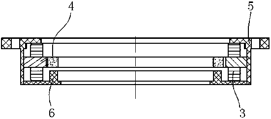 Drivable rotary steel collar assembly of which inside and outside are both supported by spherical rolling path