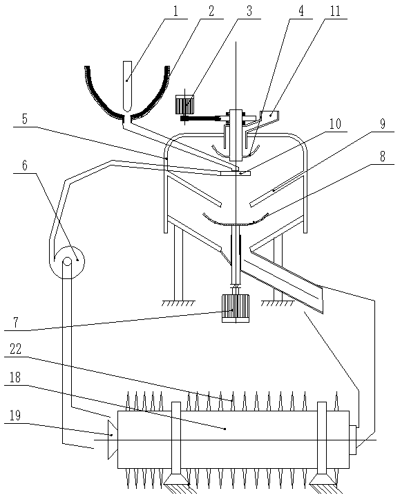 Dry-process slag granulation system