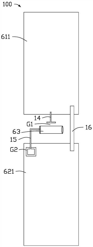 Coupling structure and wireless communication device with the coupling structure