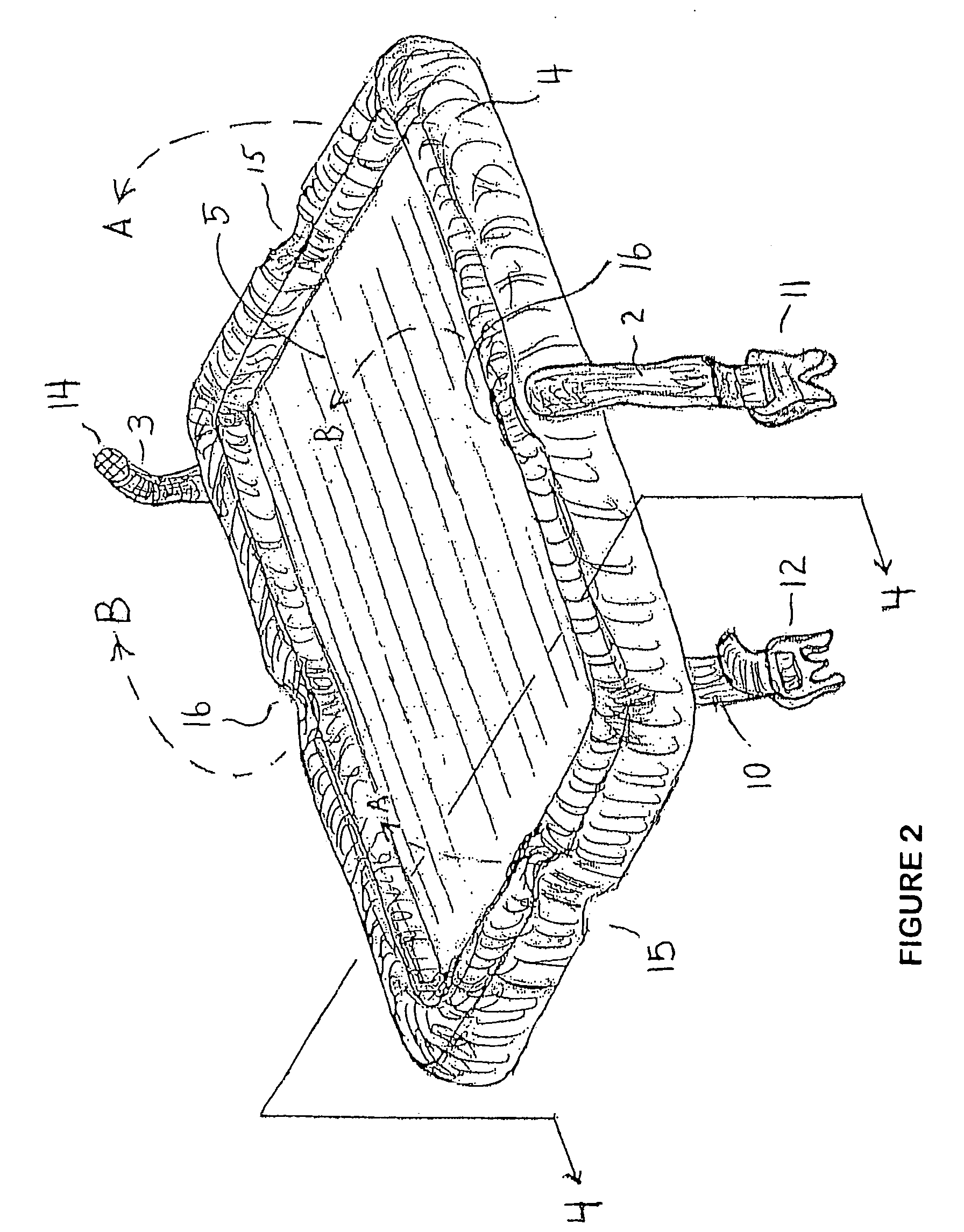 Travel tray liner